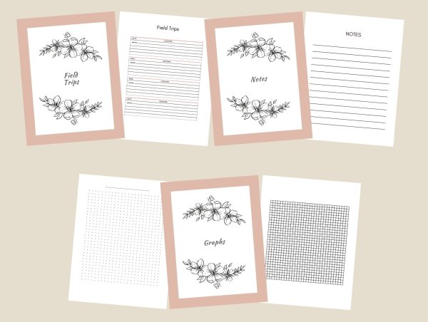 Floral Homeschool Planner - Image 5