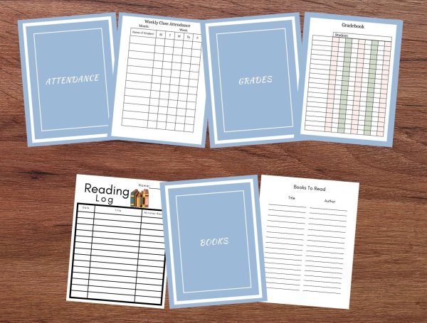 Blue Homeschool Planner - Image 4