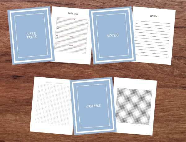 Blue Homeschool Planner - Image 5