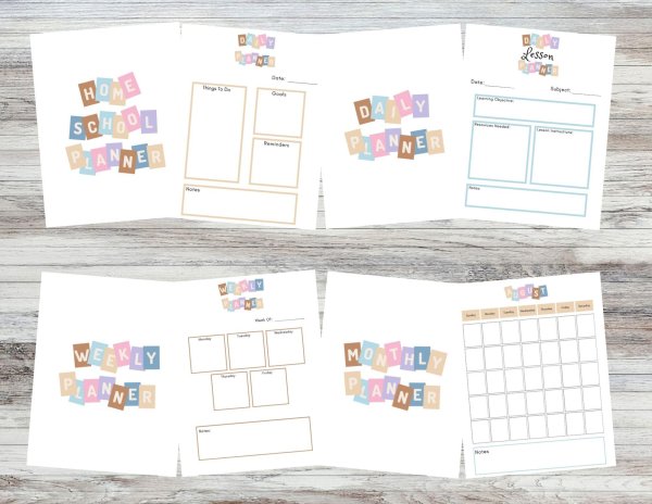 Blocks Homeschool Planner - Image 3