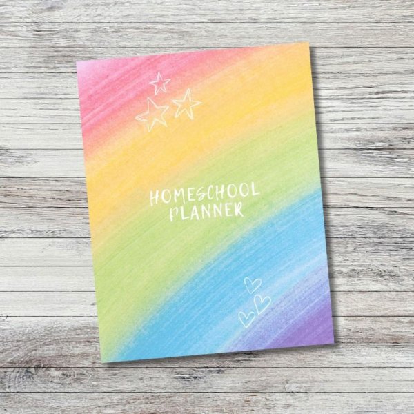 Rainbow Homeschool Planner