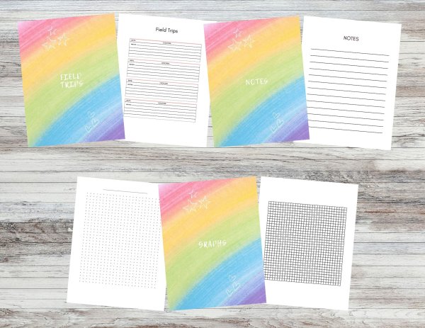 Rainbow Homeschool Planner - Image 5